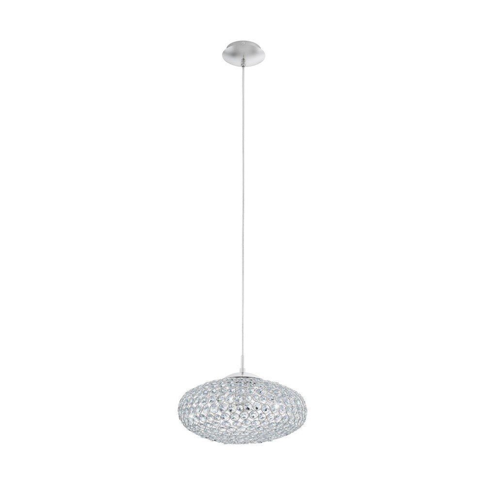 Suspension Eglo CLEMENTE Chrome, Aspect cristal, 1 lumière main product photo