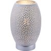 Lampe à poser Globo VAS Argenté, 1 lumière