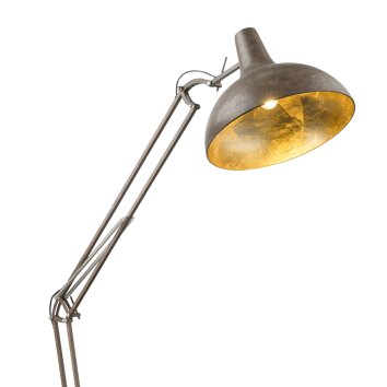 Lampadaire Globo CONNY Rouille, 1 lumière Lampadaire Globo CONNY Rouille, 1 lumière