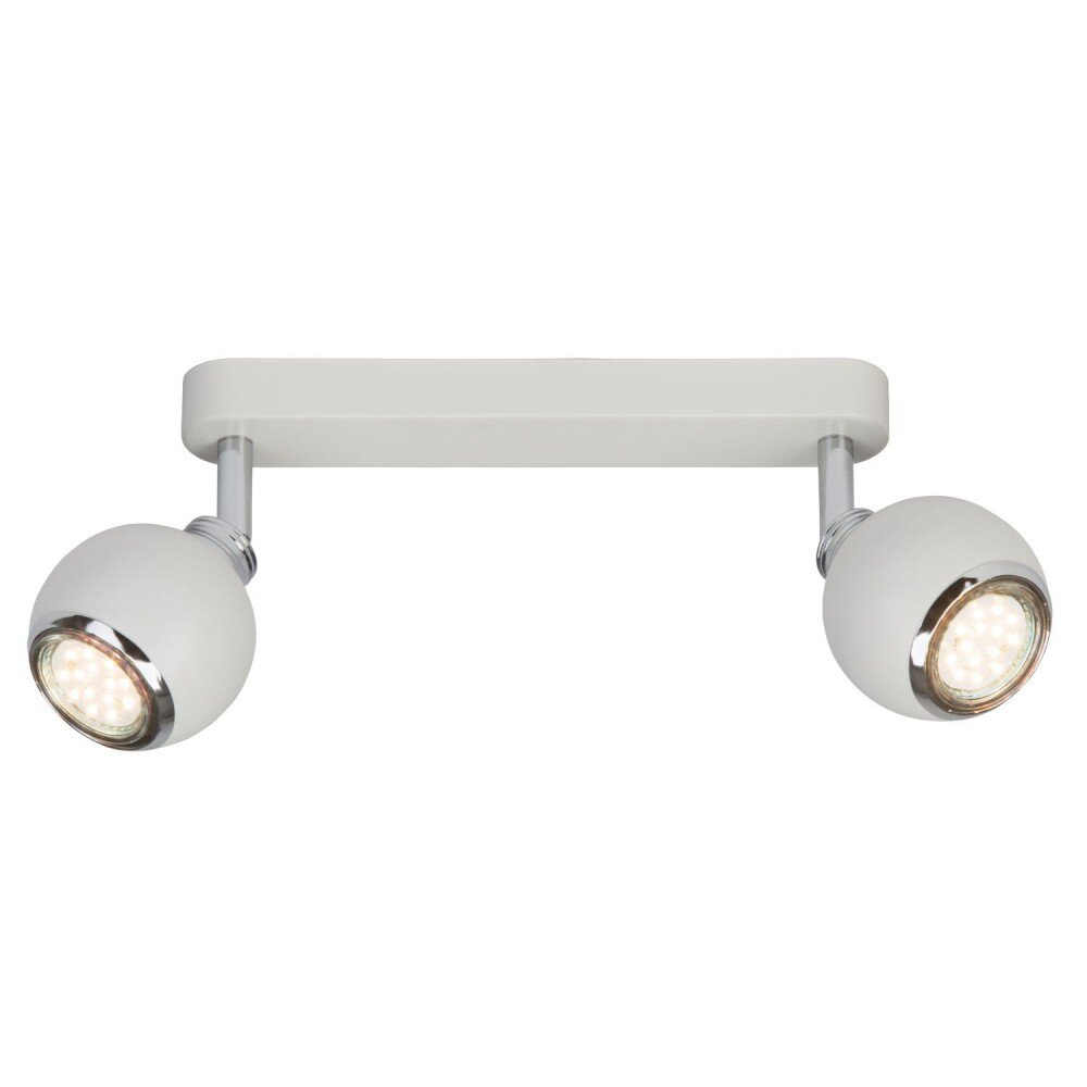Plafonnier Brilliant Ina LED Blanc, 2 lumières main product photo