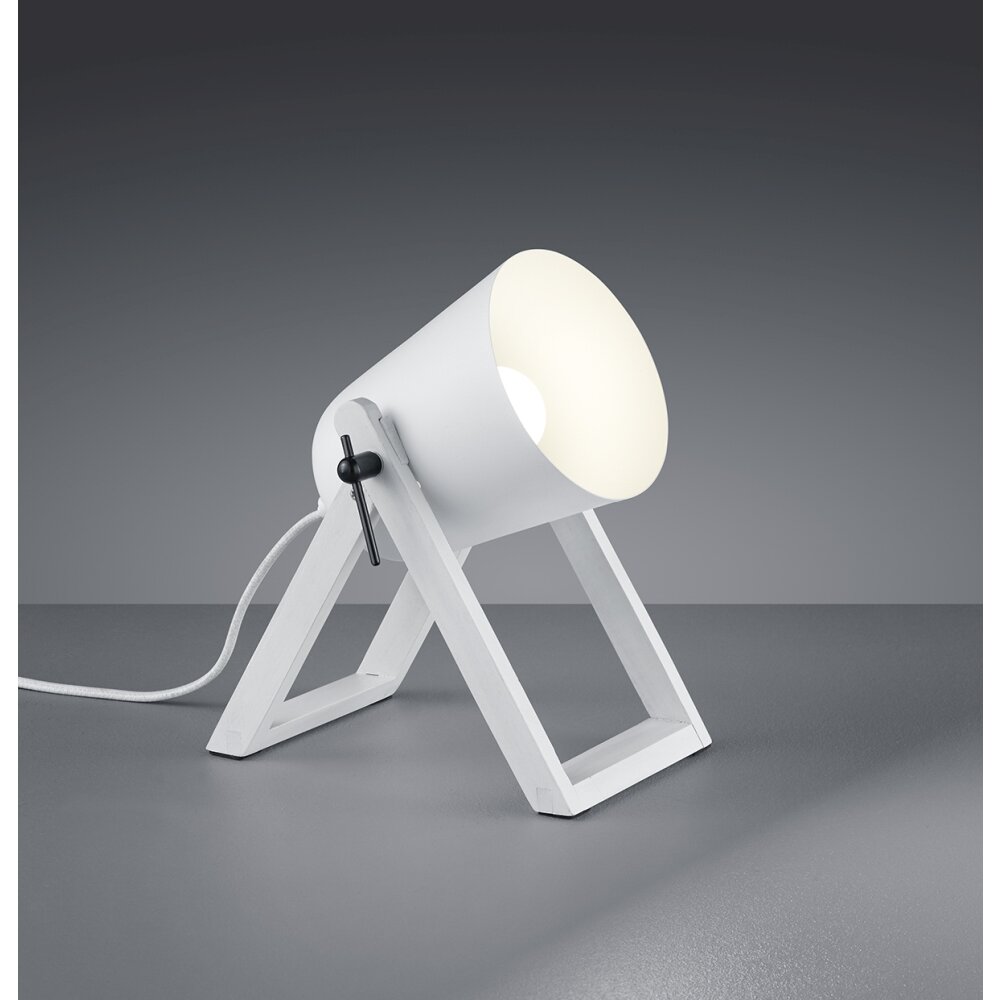 Lampe à poser Reality MARC Blanc, 1 lumière main product photo