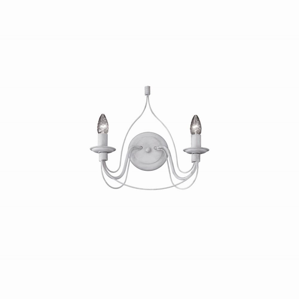 Applique murale Ideal Lux CORTE Blanc, 2 lumières main product photo
