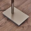Lampadaire Santa Marta LED Nickel mat, 1 lumière