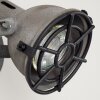Applique murale Jonsered LED Gris, Noir, Pierre, 1 lumière