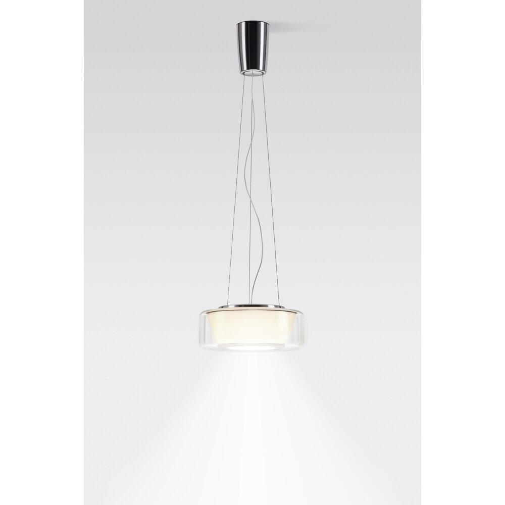 Suspension Serien Lighting CURLING LED Aluminium, 1 lumière main product photo