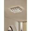 Plafonnier Eglo TEOCELO LED Chrome, 16 lumières