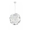 Suspension Trio DISCALGO Blanc, 6 lumières