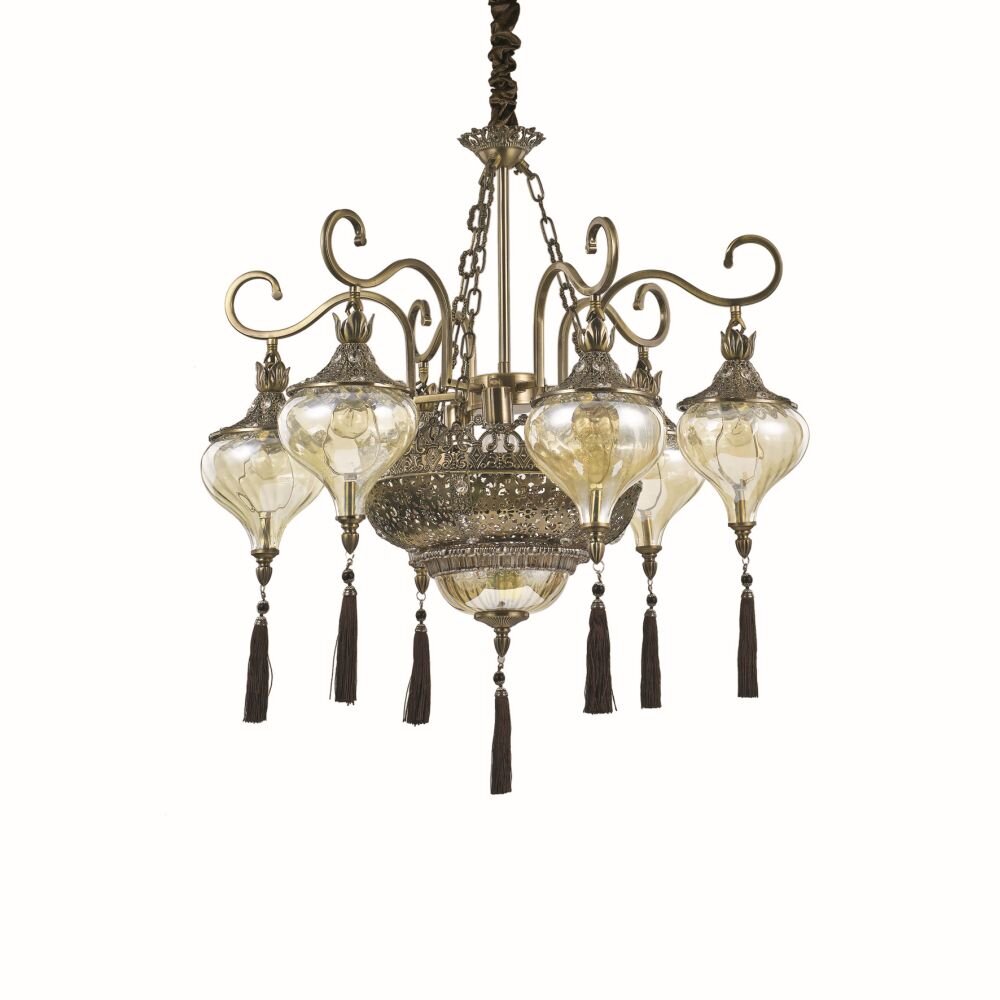 Suspension Ideal Lux HAREM Bruni, 9 lumières main product photo