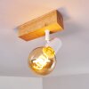 Plafonnier Barbengo Bois clair, 1 lumière