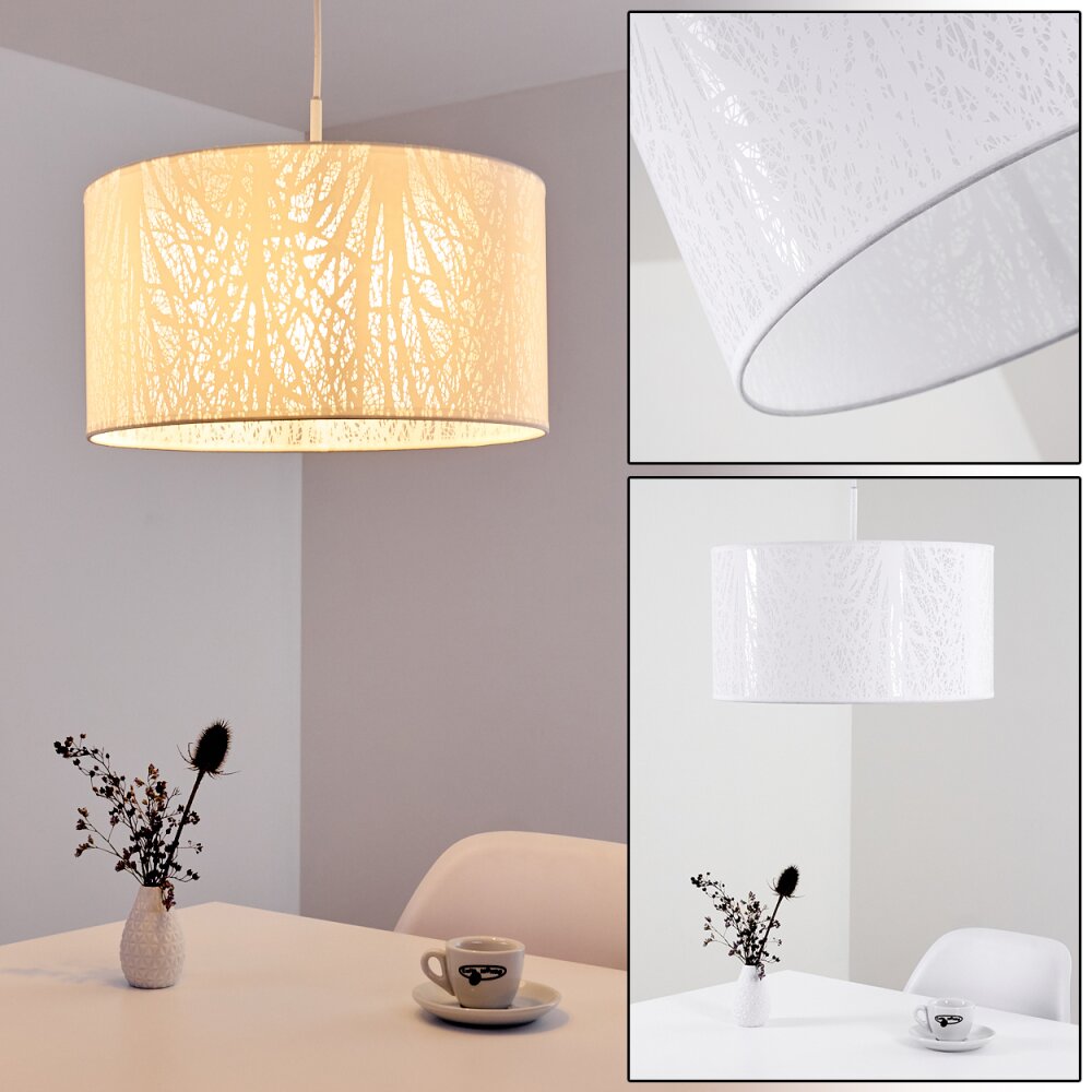 Suspension Antalya Blanc, 1 lumière main product photo