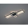 Plafonnier Trio THIAGO LED Anthracite, 1 lumière, Télécommandes, Changeur de couleurs