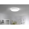 Plafonnier Leuchten Direkt Ls-JUPI LED Blanc, 1 lumière, Télécommandes, Changeur de couleurs