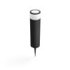 Borne d'éclairage, kit d'extension Philips Hue Ambiance White & Color Calla LED Noir, 1 lumière, Changeur de couleurs