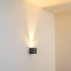 Applique murale d'extérieur Orsa LED Gris, 2 lumières