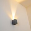 Applique murale d'extérieur Orsa LED Gris, 2 lumières