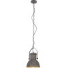 Lampe pendante Brilliant Salford Gris, 1 lumière
