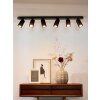 Spot de plafond Lucide XYRUS LED Noir, 6 lumières