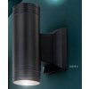 Lampe d'extérieur Globo GANTAR Gris, Noir, 2 lumières