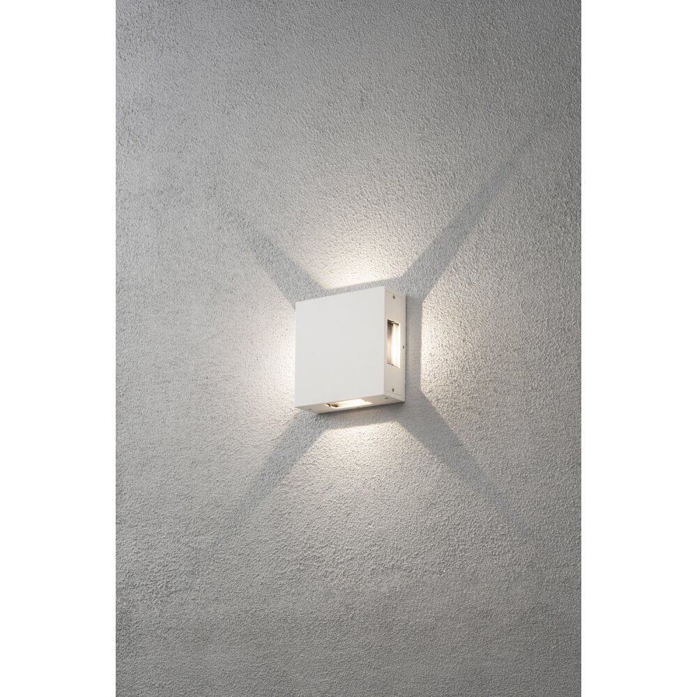 Applique murale Konstsmide Cremona LED Blanc, 4 lumières main product photo