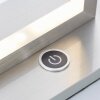 Lampe à poser Brilliant Living Tunar LED Aluminium, 1 lumière