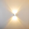 Applique murale d'extérieur Orsa LED Zingué, 2 lumières