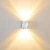 Applique murale d'extérieur Orsa LED Zingué, 2 lumières