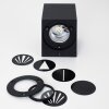 Applique murale d'extérieur Orsa LED Zingué, 2 lumières