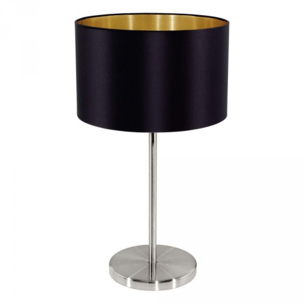 Lampe de table Eglo MASERLO Nickel mat, 1 lumière main product photo