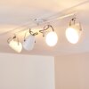 Plafonnier Tihila Blanc, 4 lumières