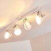 Plafonnier Tihila Blanc, 4 lumières