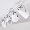 Plafonnier Tihila Blanc, 4 lumières