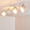 Plafonnier Tihila Blanc, 4 lumières