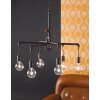 Suspension Lutec AMACORD Brun, 6 lumières