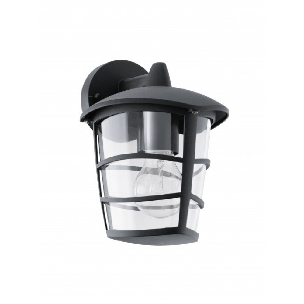 Applique murale d'extérieur Eglo ALORIA Noir, 1 lumière main product photo
