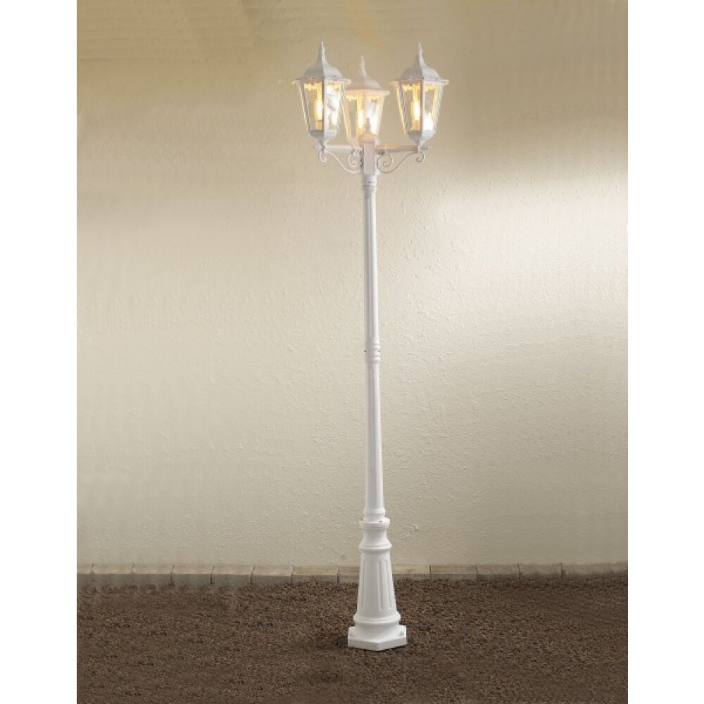 Lampadaire Konstsmide Firenze Blanc, 3 lumières main product photo