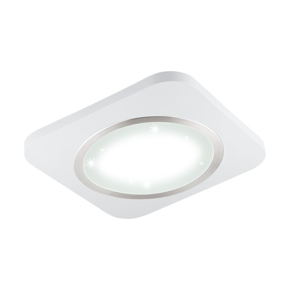 Plafonnier Eglo PUYO-S LED Nickel mat, Blanc, 1 lumière main product photo