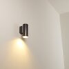 Applique murale d'extérieur Brachy LED Noir, 2 lumières