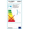 Lampe d'extérieur Globo SAN TANA Acier inoxydable, Blanc, 2 lumières