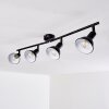 Plafonnier Polmak Noir doré, 4 lumières