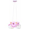 Suspension Globo KITA Multicolore, Lila, Rose, 2 lumières