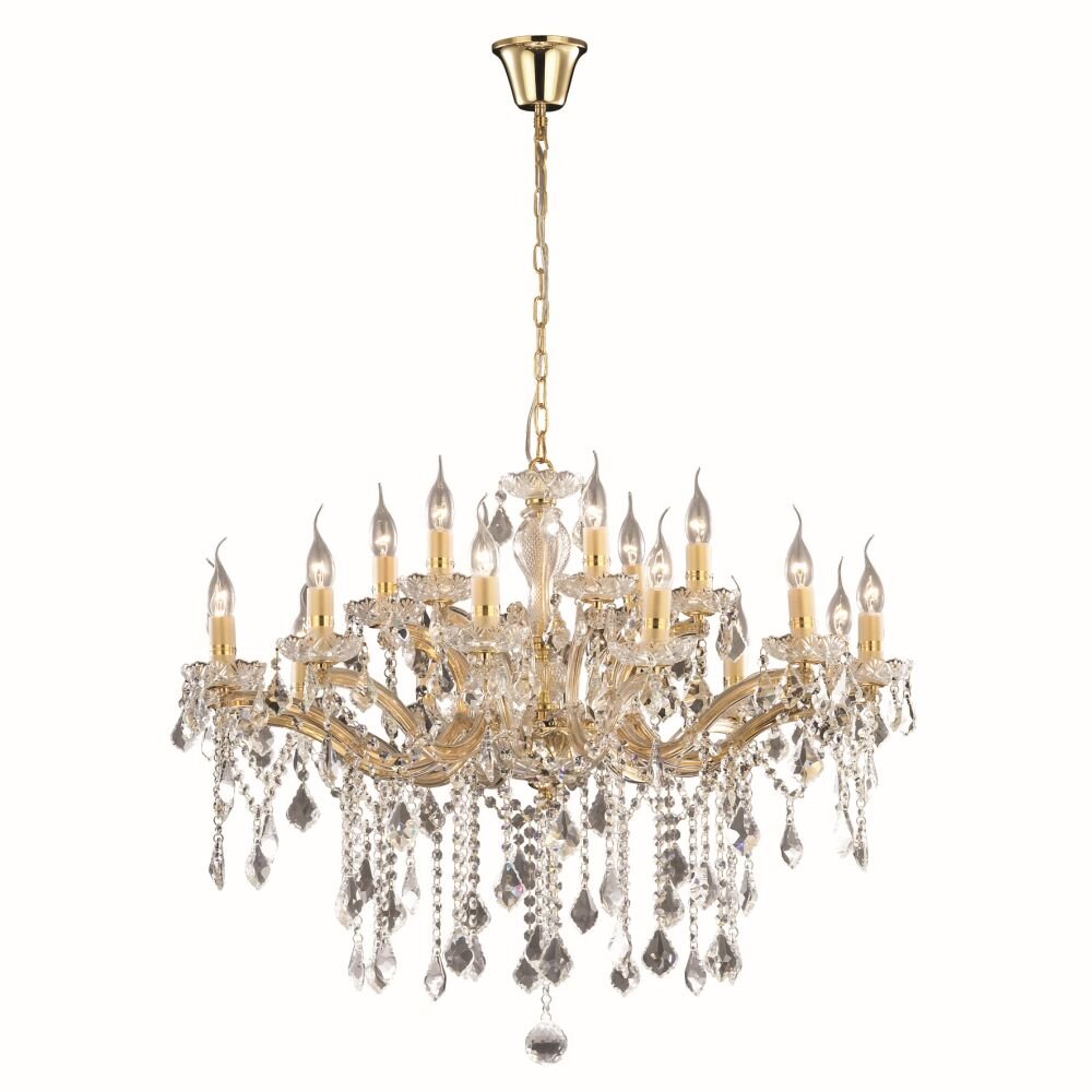 Lustre Ideal Lux FLORIAN Or, 18 lumières main product photo