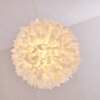 Suspension Murten Blanc, 1 lumière