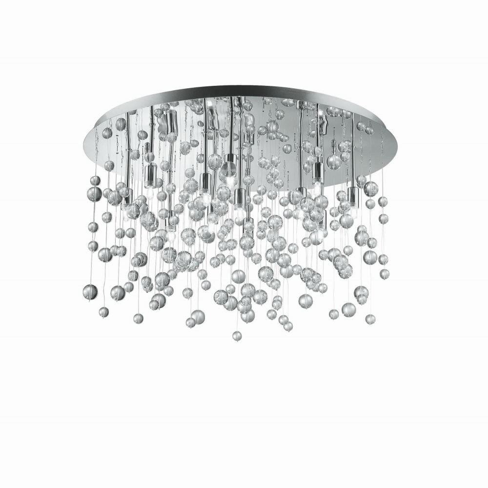 Plafonnier Ideal Lux NEVE Chrome, 12 lumières main product photo