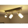 Plafonnier Trio 8214 LED Aluminium, Chrome, Acier inoxydable, 3 lumières