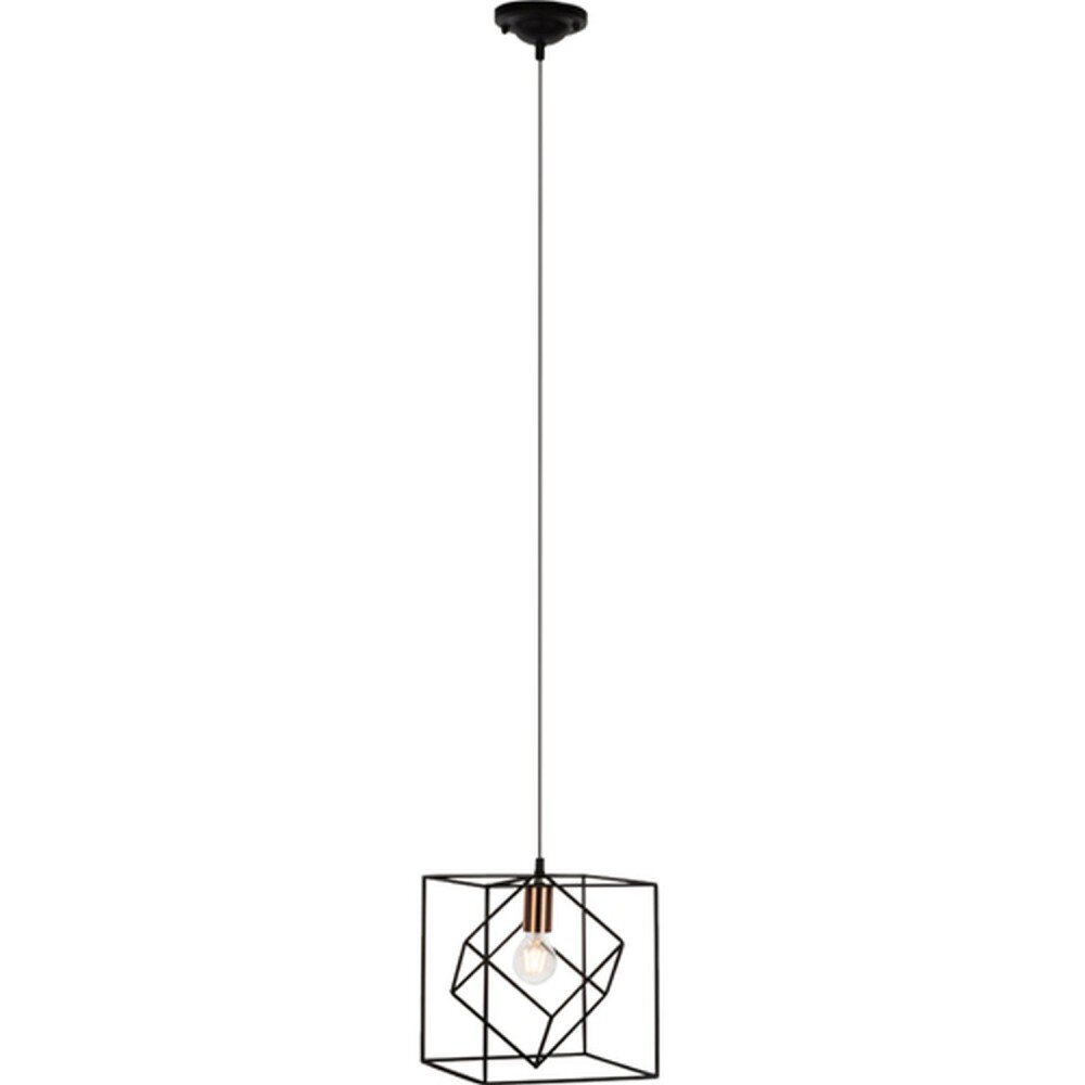 Lampe pendante Brilliant Tycho Cuivre, Noir, 1 lumière main product photo