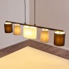 Suspension Aucilla Noir, 5 lumières
