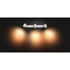 Spot Philips Hue Ambiance White Adore Blanc, 3 lumières, Télécommandes