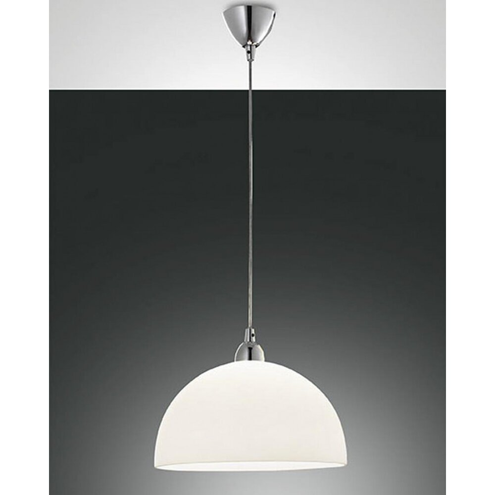 Suspension Fabas Luce NICE Chrome, 1 lumière main product photo