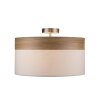 Plafonnier Globo Nickel mat, 3 lumières