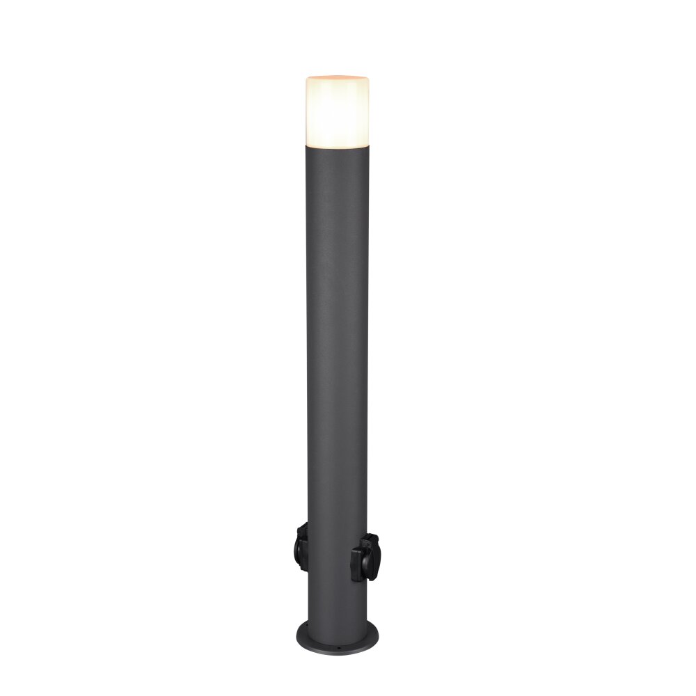 Borne lumineuse Trio Hoosic Anthracite, 1 lumière main product photo